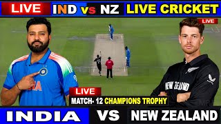 🔴Last 3 Over INDIA vs New Zealand LIVE [upl. by Ronni]