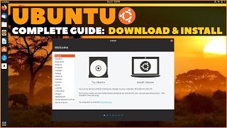 Ubuntu Complete Beginners Guide Download amp Installing Ubuntu [upl. by Dallis]