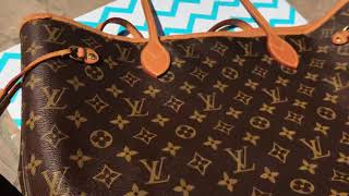 How to Spot Authentic LOUIS VUITTON NEVERFULL MM BAG amp Where to FIND DATE CODE [upl. by Fleming]