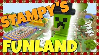 Stampys Funland  All Rides [upl. by Lemmuela765]