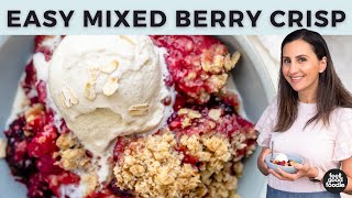 How to Make Mixed Berry Crisp [upl. by Bander]