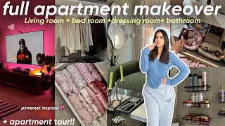 FULL APARTMENT MAKEOVER  TOUR🏙️🛁💌أخييررا ساليت الرحيل و قاديت الدار الجديدة كلها 🥹FINAL EPISODE🏠🛏️ [upl. by Intosh]