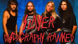 Slayer Discography Ranked [upl. by Olim]