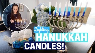 HOW TO LIGHT HANUKKAH CANDLES [upl. by Curr]