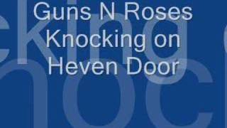 Knocking on Heavens Door with lyrics [upl. by Weinreb]