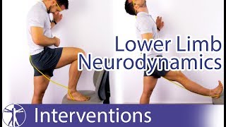 Lower Limb Neurodynamic Techniques  Sliders amp Tensioners [upl. by Inafets]