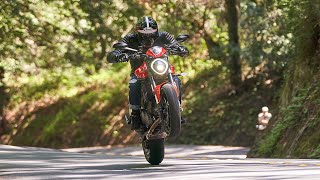 2021 Ducati Monster Review  MC Commute  Motorcyclist [upl. by Yeliac969]