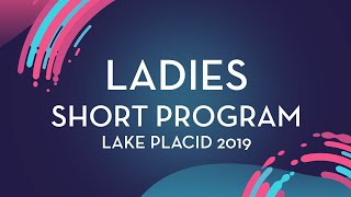 Alysa Liu USA Ladies Short Program  Lake Placid 2019 [upl. by Lorusso520]