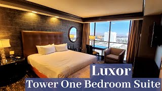 Luxor Las Vegas  Tower One Bedroom Suite [upl. by Elbas988]