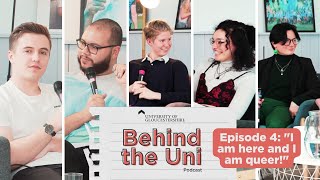 quotIm here and Im queerquot  Behind the Uni Podcast Ep 4  University of Gloucestershire [upl. by Nahsaj]