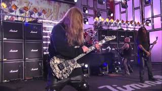 Slayer quotWorld Painted Bloodquot Live On Jimmy Kimmel [upl. by Emawk]