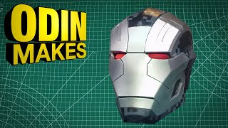 Odin Makes War Machine Helmet from Avengers Infinity War [upl. by Millie242]