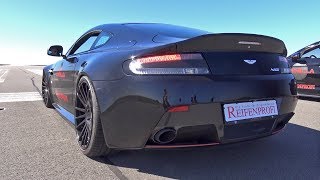 Aston Martin V8 Vantage N430  Cold Start Up Revs amp Accelerations [upl. by Misty]