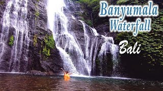 Banyumala Waterfall in Bali  Bali Attractions  Bali Travel Series [upl. by Jerry]