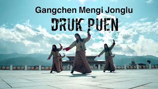 Gangchen Mengi Jonglu By Druk Puen Losar Special Bhutanese Girls Dance 2019 [upl. by Webster]