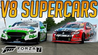 Forza 7 Super Racing in V8 Supercars [upl. by Anadroj]