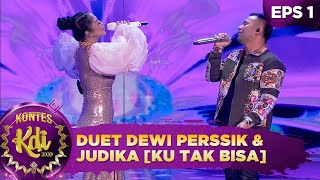 PECAHHH Duet Dewi Perssik amp Judika Bikin Semua Joget KU TAK BISA  Kontes KDI 2020 38 [upl. by Aidahs]