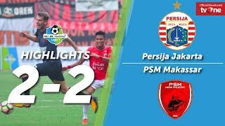 Persija Jakarta vs PSM Makassar 22 All Goals amp Highlights [upl. by Kip882]