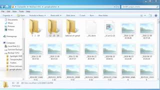 How to Remove Json Files from Google Photo Takeout on a PC [upl. by Krum]