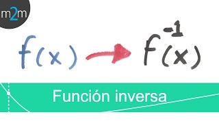 ✅ Como obtener la función inversa │ algebraica [upl. by Aikar]