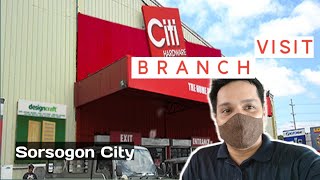 CITI Hardware Tour   Sorsogon City [upl. by Harobed]