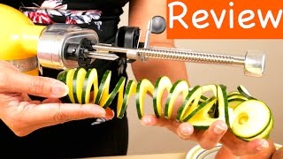 KitchenAid KSM1APC Spiralizer Attachment Review [upl. by Aleacin]