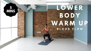 5 min WARM UP Workout Lower Body amp Glutes [upl. by Birchard341]