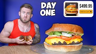 I Ate The Biggest Foods on the Internet for 10 Days [upl. by Tumer]