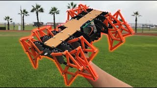 Como hacer Robot de 12 patas Strandbeest Theo Jansen Mechanism [upl. by Aleece]