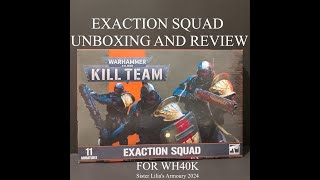 Arbites Exaction Squad unboxing and review 2023 packaging [upl. by Assed786]