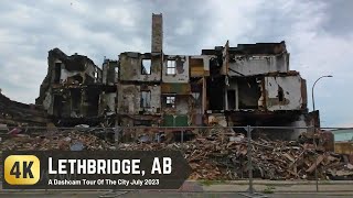 Lethbridge AB Driving Tour 4K [upl. by Dolph]