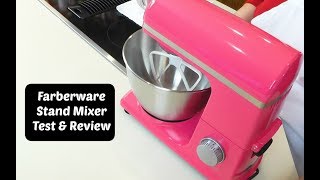 Farberware Stand Mixer Review  Budget Stand Mixer  Amy Learns to Cook [upl. by Keating]