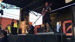 Chelsea Grin  Recreant Warped Tour  Vegas 2018 [upl. by Eesac]