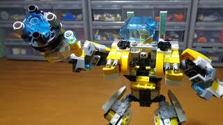 Como hacer un Robot de combate Lego  REMASTER Mr P [upl. by Alocin977]