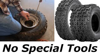 How to Change ATV Tires Yourself at Home [upl. by Goldstein]