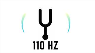 110 Hz Pure Tone Frequency  1 Hour [upl. by Hachmin]