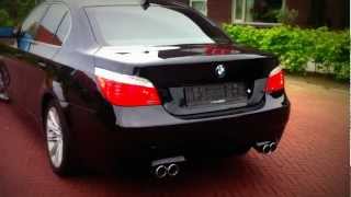 Bmw 530i E60 eisenmann exhaust sound [upl. by Arvell668]