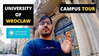 THE UNIVERSITY OF WROCLAW CAMPUS TOUR Uniwersytet Wrocławski Study in Poland 🇵🇱 [upl. by Acimak348]