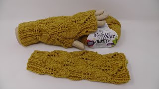 Armstulpen quotCatchquot stricken  CHARITY von Woolly Hugs [upl. by Aihsem]