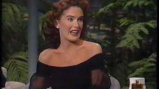 Lara Flynn Boyle on The Tonight Show with Johnny Carson [upl. by Brackett802]