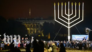 Lighting ceremony for National Menorah  1210 FULL LIVE STREAM [upl. by Evy]