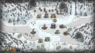 Kingdom Rush  Glacial Heights  3 Stars [upl. by Yggam937]