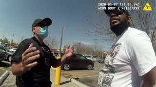 VIDEO Denver police hold 3 black children at gunpoint handcuff father [upl. by Hibbitts]