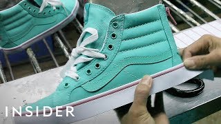 How Vans Makes Its Iconic Sneakers [upl. by Auhsohey]