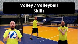 Volley and Volleyball Skills for Elementary Kids [upl. by Daughtry]