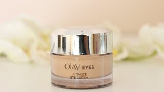 Olay Eyes Ultimate Eye Cream Review [upl. by Zasuwa]