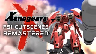 Xenogears PS1 FMV  Anime Cutscenes Remastered 1080P 30FPS [upl. by Aenit]