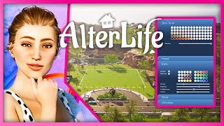 NEW LIFE SIMULATION GAME  AlterLife  FIND LOVE PETS CAREERS APARTMENTS  MORE [upl. by Yregerg]