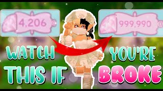 WATCH THIS IF YOURE BROKE My Guide to Getting Diamonds  Royale High 2022 [upl. by Stine]