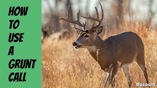 How to use the Deer Grunt call [upl. by Maril]